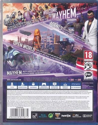 Agents of Mayhem - PS4 (B Grade) (Genbrug)